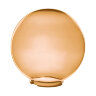 UFP-R250B BRONZE Рассеиватель в форме шара для садово-парковых светильников, Диаметр 250мм, Тип соединения с крепежным элементом посадочный, Материал САН-пластик, Цвет бронзовый, Упаковка 4 шт, в групповой картонной коробке. - фото 1