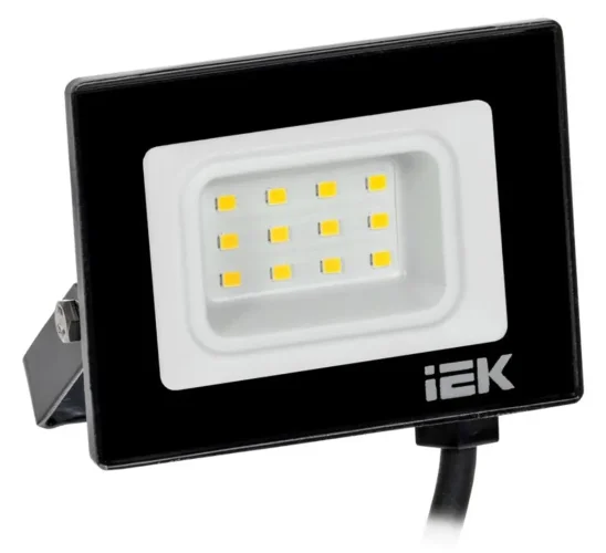 Прожектор светодиодный СДО 06-10 6500К IP65 черн. IEK LPDO601-10-65-K02 - фото 2