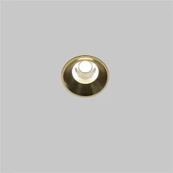 Встраиваемый светильник Round 4000K 7W 50° (Латунь)