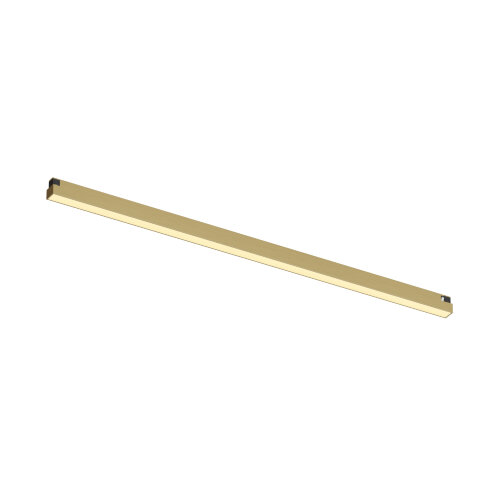 DK5752-SB Светильник для трека SHINE LINEAR со светодиодом, L601*W19*H27, 48V DC, 24W, RA?90, 3000K, IP20, сатинированная латунь, алюминий. Фото 3
