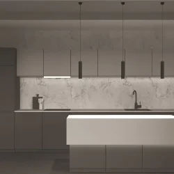 Подвесной светильник Focus GU10 1x10Вт (Черный)