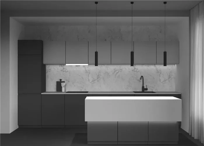 Подвесной светильник Focus GU10 1x10Вт (Черный) - фото 13