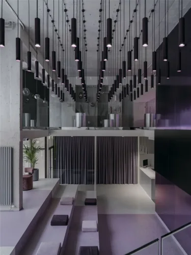 Подвесной светильник Focus GU10 1x10Вт (Черный) - фото 17