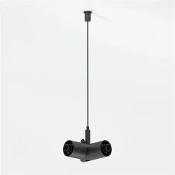 Module System Набор подвеса угловой без питания (черный) 85188/00 (066185)