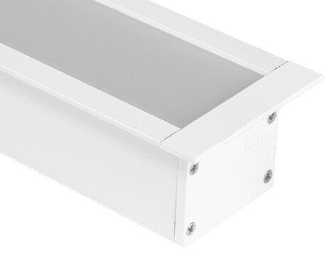 Встраиваемый алюминиевый профиль Design LED LE 4932, 2500 мм, белый, LE.4932-W-R - фото
