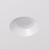 DK2081-WH Встраиваемый точечный светильник для натяжных ПВХ потолков INVIZ, IP 20, до 9 Вт, GU10, LED, белый, ABS-пластик. Фото 2