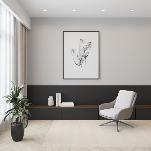 DK2081-WH Встраиваемый точечный светильник для натяжных ПВХ потолков INVIZ, IP 20, до 9 Вт, GU10, LED, белый, ABS-пластик. Фото 9