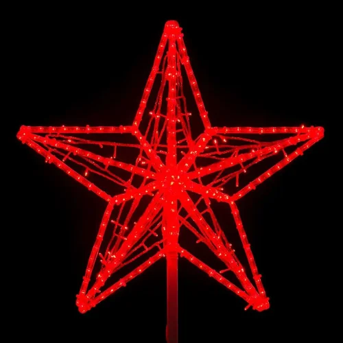 Макушка &#171;Кремлевская Звезда&#187; 70 см, Красная, 220В. Фото 1.