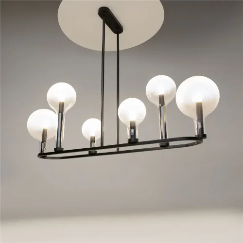 Подвесной светильник Status E14х6 (Черный) - фото 9