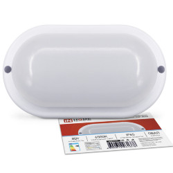 Светильник светодиодный герметичный СПП-ОВАЛ 8Вт 230В 6500К 640Лм IP65 IN HOME