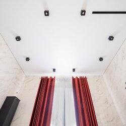 Светильник накладной IP 20, 10 Вт, GU5.3, LED, черный/черный, пластик, Denkirs DK3080-BK