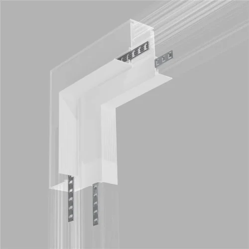 Slim Magnetic Коннектор угловой внутренний для встраиваемого шинопровода белый 85093/00 85093/00 - фото