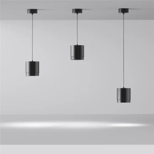 Подвесной светильник Polar GX53 1x12Вт (Черный) - фото 20