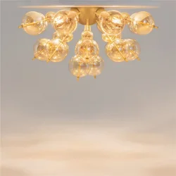 Потолочный светильник Болла / Bolla E27х4 (Латунь) MOD133CL-04BS