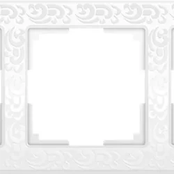 W0032301/ Рамка на 3 поста Flock (белый) W0032301