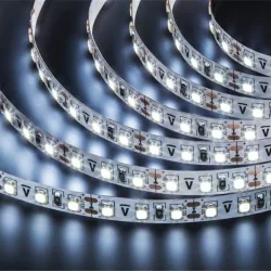 Лента светодиодная 71 705 NLS-3528CW120-9.6-IP20-12V-Pro R5 9.6Вт/м (уп.5м) Navigator 71705