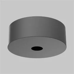 Накладная потолочная чаша для вертикального шинопровода (Черный) TRA234SCB-B