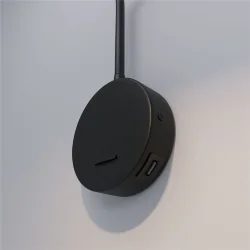Светильник настенный светодиодный Stem 40120/LED черный (060540)