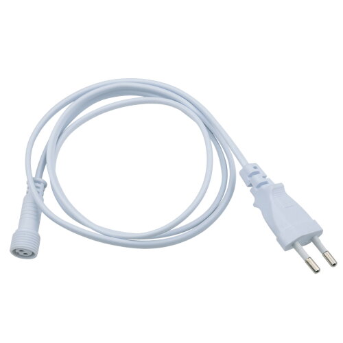 UCX-PT2-Y90-120 WHITE 1 STICKER Провод для подключения светильника ULY-P9x к сети 220В, 120 см, Белый - фото 1