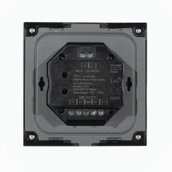 Сенсорная панель T13-1 Black IC76 (220V, RGB, 4 zone, DMX512, RF 2.4GHz)