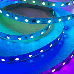 Светодиодная лента SPI, 5050, 60 LED/м, 14,4 Вт/м, 24В , IP20, Цвет: RGB, SWG5PT60-24-14,4-WS2811RGB 032669