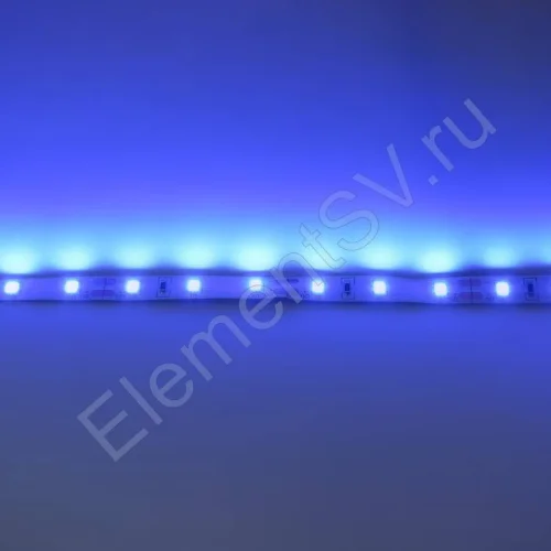 Светодиодная лента LUX class, 2835, 60led/m, Blue, 12V, IP20, N01 - фото 3.