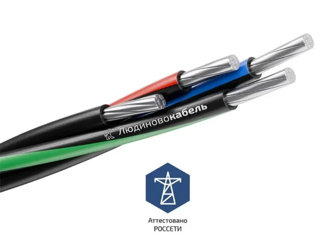 Провод СИП-2 3х50+1х70 0.6/1кВ (м) Людиновокабель Л0010898 - фото