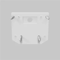 Торцевая заглушка для демпферного шинопровода, белая, 1шт. (Белый)