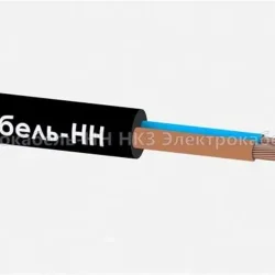 Провод ПВС 2х2.5 380В Ч (уп.100м) ЭЛЕКТРОКАБЕЛЬ НН 000007193