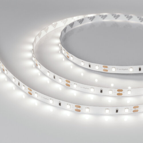 Светодиодная лента RT-A60-8mm 12V Day5000 CRI98 (7.2 W/m, IP20, 2835, 5m) (Arlight, Открытый) 021404(2) - фото