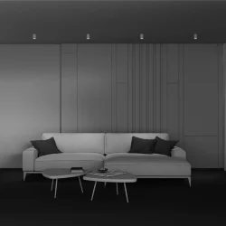 Потолочный светильник Conik gyps GU10 (Белый)