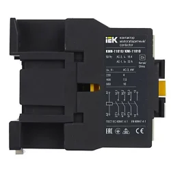Контактор КМИ-11810 18А 24В/АС3 1НО KARAT IEK KKM11-018-024-10