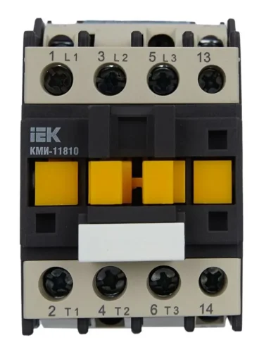 Контактор КМИ-11810 18А 24В/АС3 1НО KARAT IEK KKM11-018-024-10 - фото 3