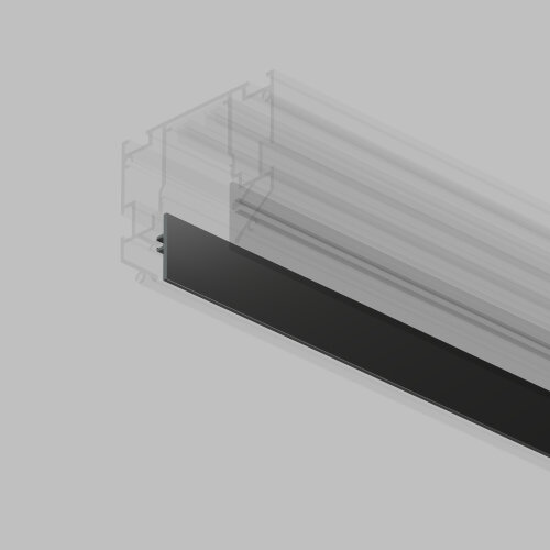 TR2028-BK Декоративная вставка для трека SMART ONE 3 метра, черная. Фото 2
