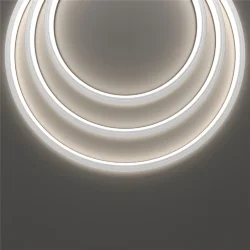 Гибкий неон 16x16 24В 10Вт/м 4000K IP67 10м (вертикальный изгиб) (Белый)