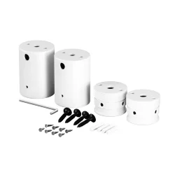 Набор для двухстороннего накладного монтажа Nemo D25 белый (Белый)