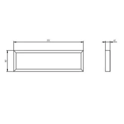 Светильник светодиодный 18Вт 4000К 1890лм 595х180х40 SPO-950-3-40K-018 матов. ЭРА Б0051631