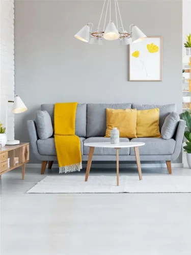 Люстра Freya FR8001PL-05WG (Белый с Золотом) - фото 2