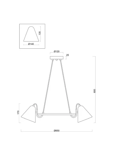 Люстра Freya FR8001PL-05WG (Белый с Золотом) - фото 5