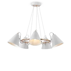 Люстра Freya FR8001PL-05WG (Белый с Золотом)