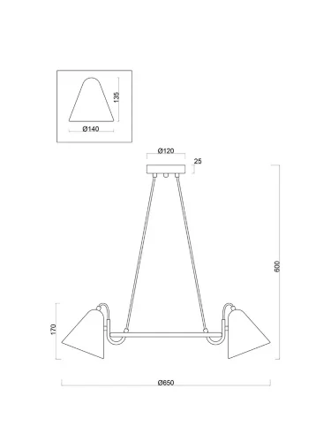 Люстра Рынок Фальке / Falke Market (Белый с Золотом) FR8001PL-05WG - фото 10