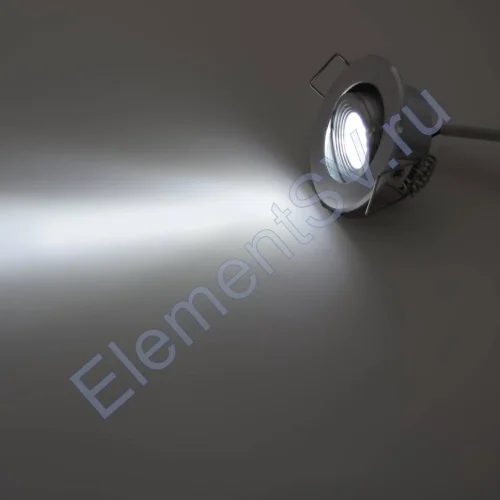 Светодиодный светильник точечный RS SP3 (1W, White) - фото 4.