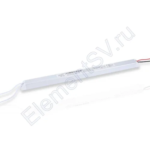 Блок питания LB60-24 (24V, 60W, 2.5A, IP40, для световых коробов) - фото.