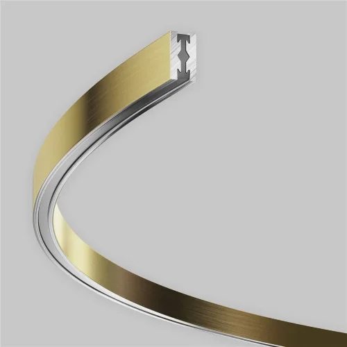 Шинопровод круглый из полукругов 1500мм Flarity латунь (Латунь) - фото 3