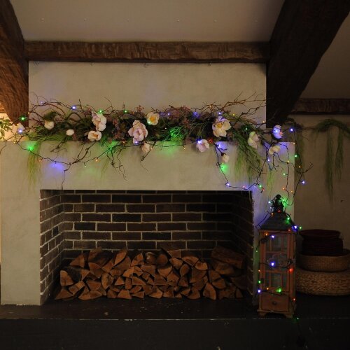 ULD-S1000-100-DGA MULTI IP20 Гирлянда светодиодная, 10м, 100 светодиодов, Разноцветный свет, Провод зеленый - фото 6