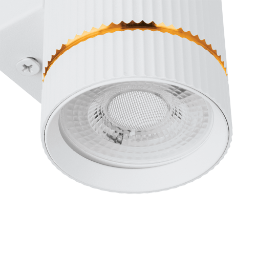 Светильник WOLTA WSL-GU10/W18WG-2 под лампу GU10 Белый / золотой NIMB - фото 6.