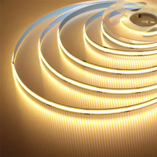 Светодиодная лента COB, 336 chip/m, warm white, 12V, IP20, A231 - фото I