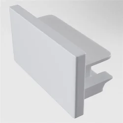 Заглушка торцевая 1шт Unity накладной белый (Белый)