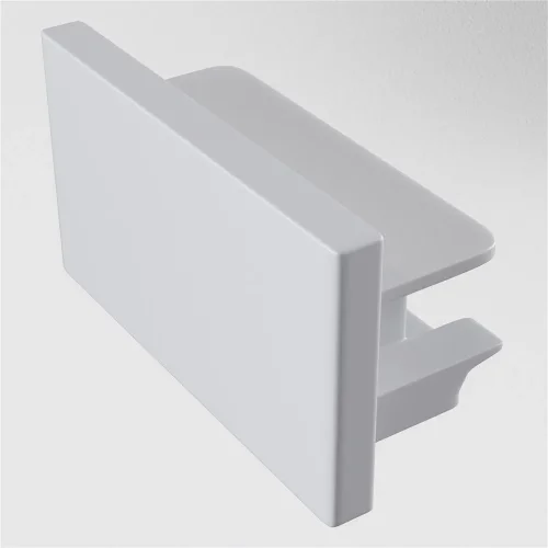 Заглушка торцевая 1шт Unity накладной белый (Белый) - фото 3