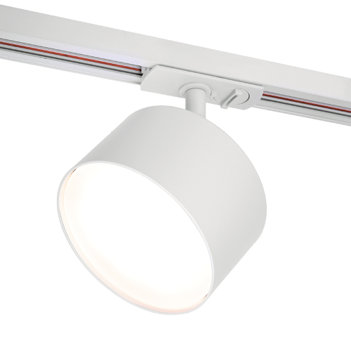 Трековый светильник WOLTA WTL-18/GX70-W BASIC под лампу GX70 Белый BASIC - фото 3.